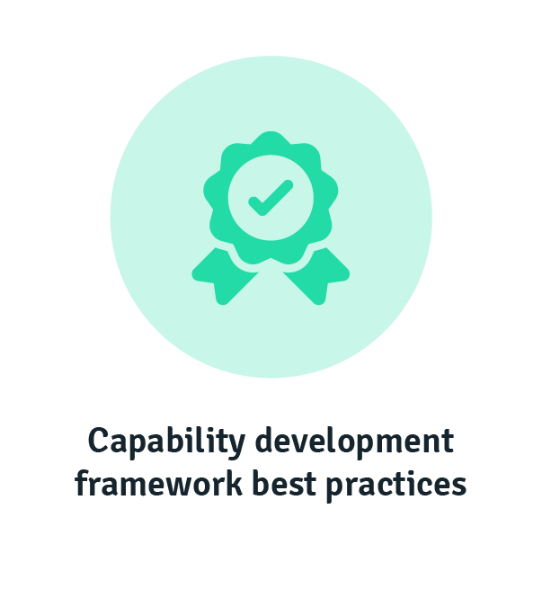 Capability development framework best practices