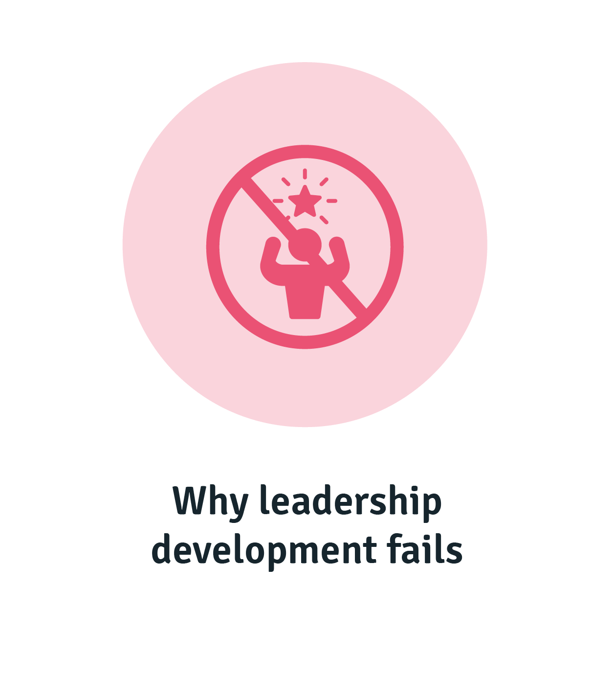 Why leadership development fails