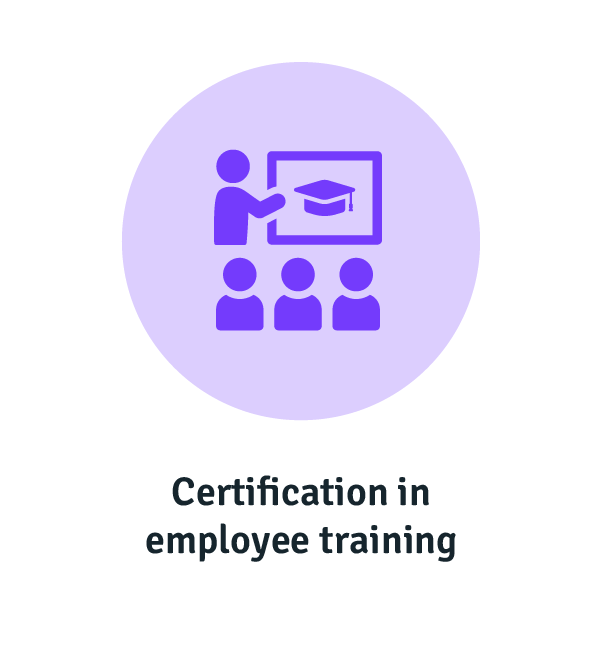 Why offer certification in employee training
