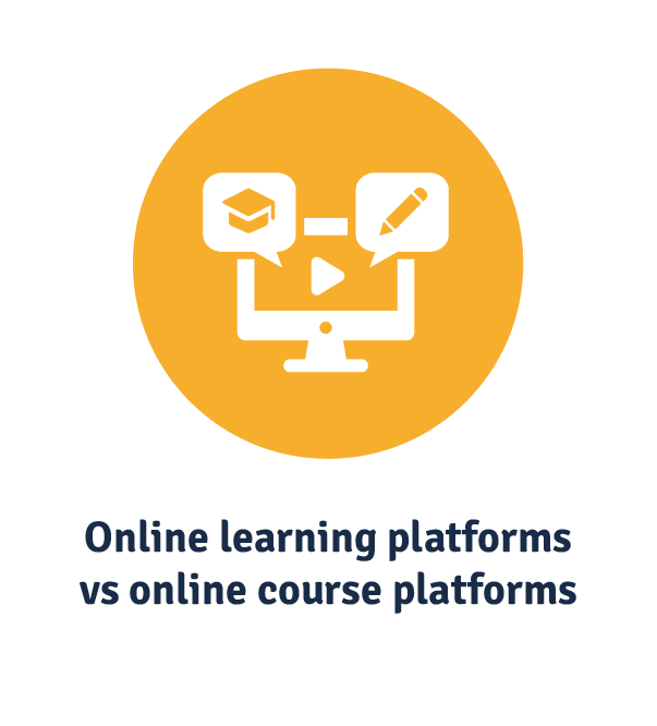 online learning platform vs online course platform