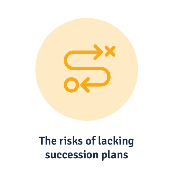 The business risks of not having succession plans
