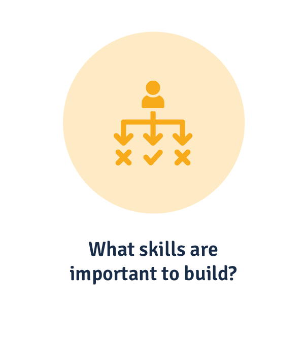 What skills are important to build?