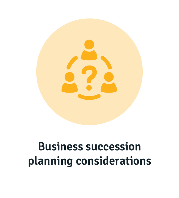 Business succession planning considerations