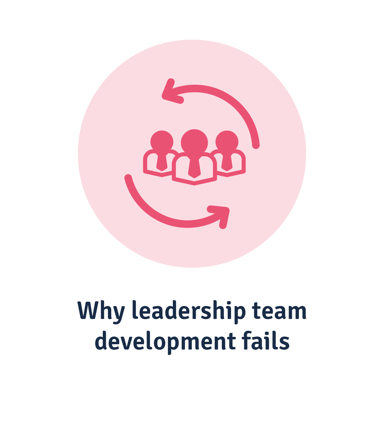 Why leadership team development fails