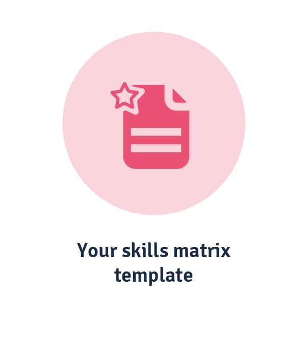 Skills matrix template