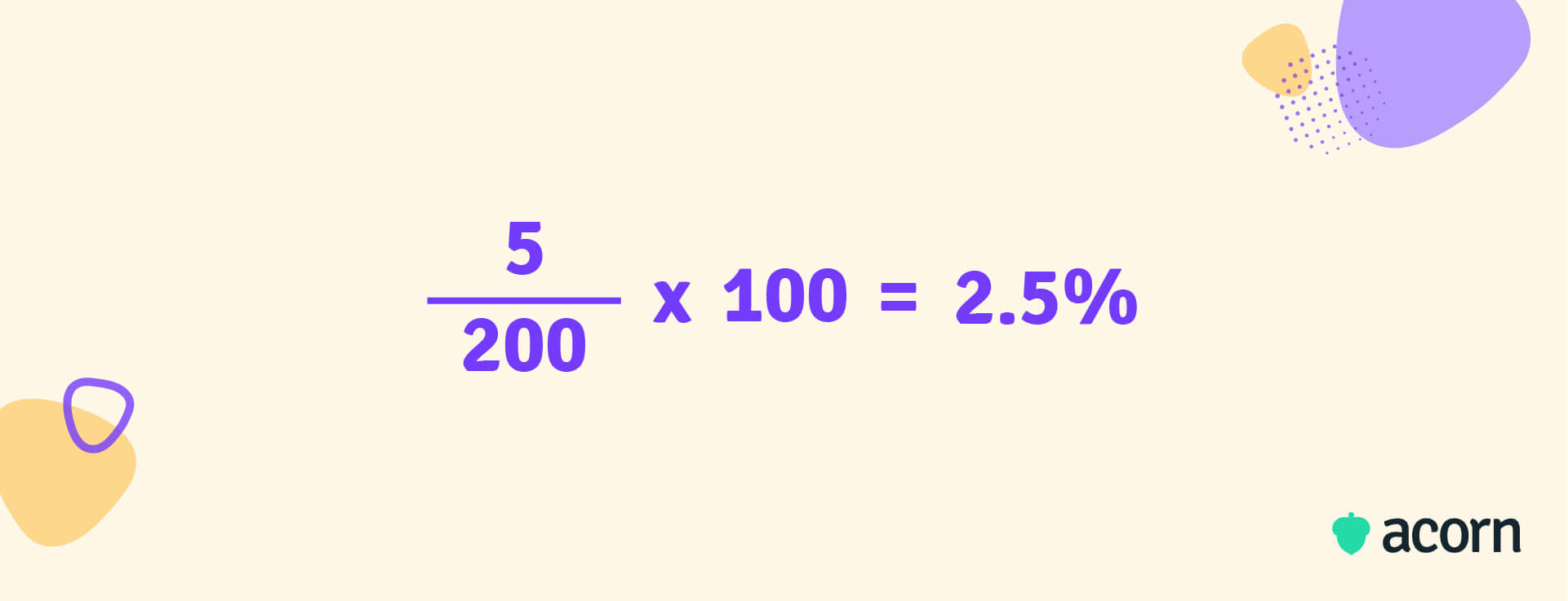 Example involuntary turnover rate formula: (5/200) x 100 = 2.5%