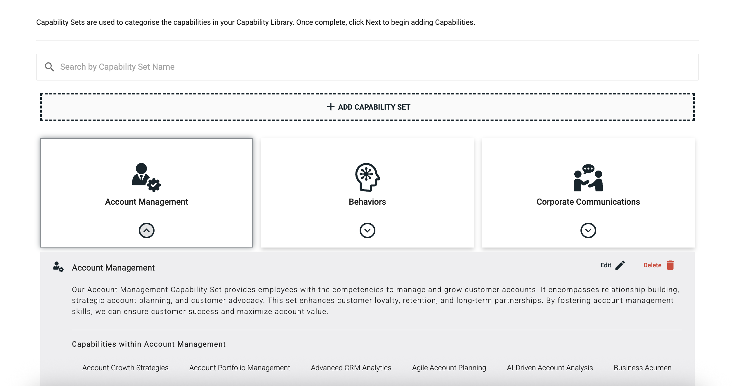 How to Manage and Edit Capability Sets (with Capabilities)