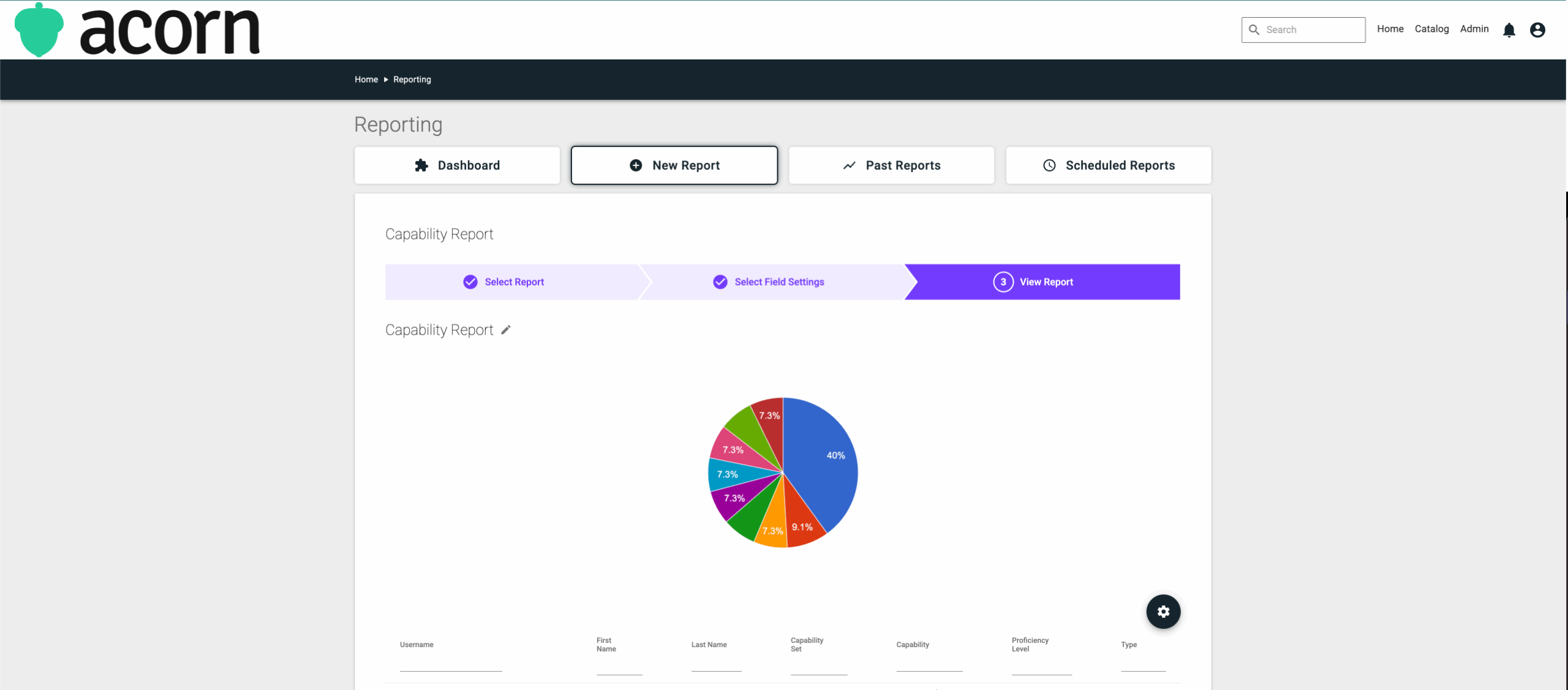 How to Generate Capability Reports Using Capabilities