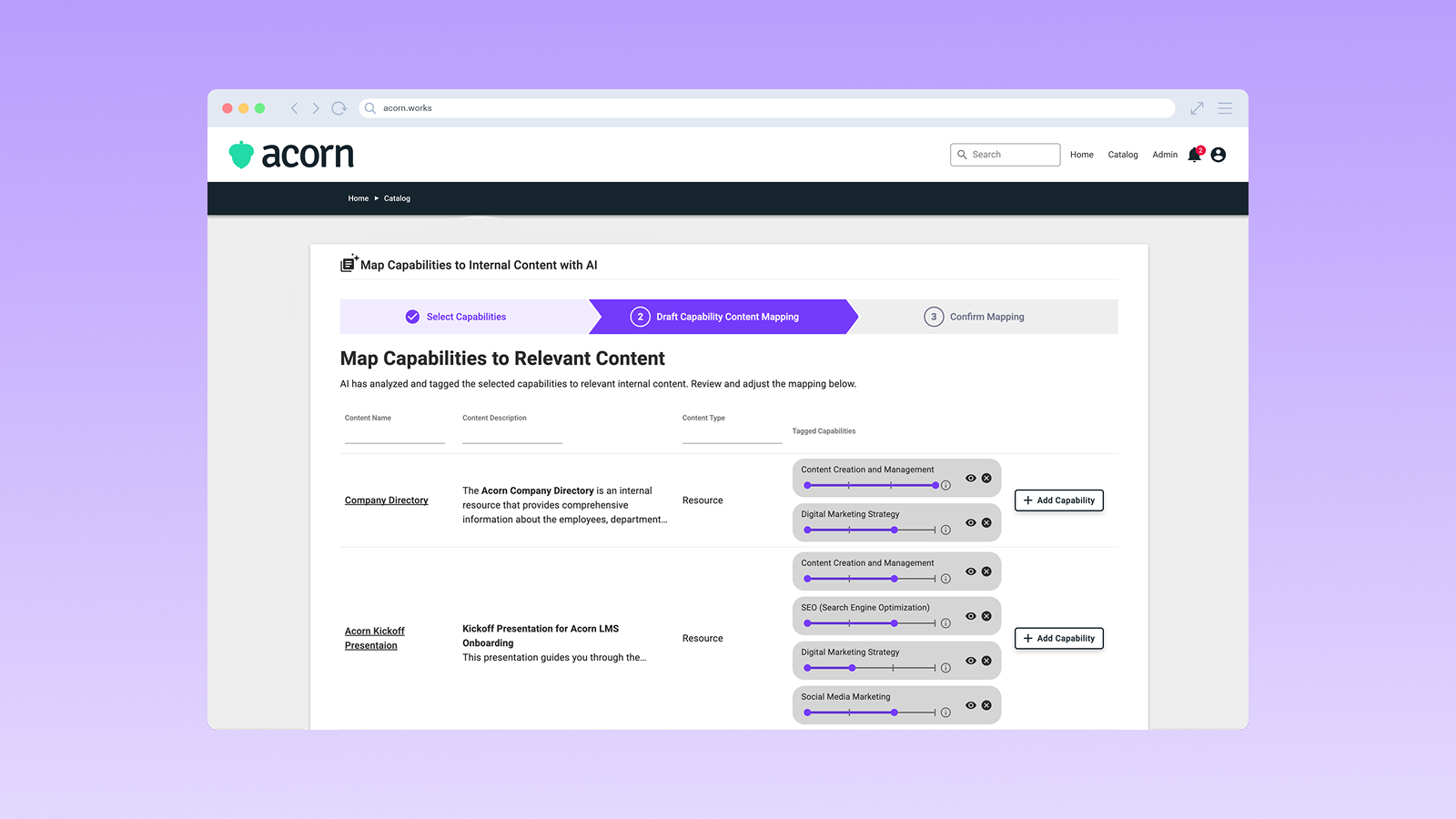 How to Link Performance and Learning with Capabilities
