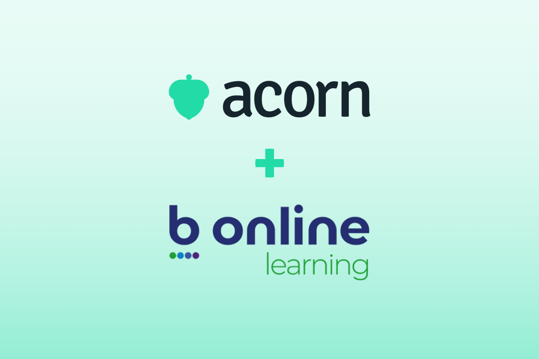 Acorn Acquires B Online Learning to Close the Gap Between Learning Investment and Workforce Readiness